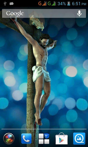 【免費個人化App】3D Jesus Christ Live Wallpaper-APP點子