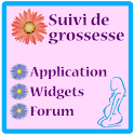 Pregnancy app & widget logo