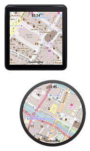 OSM City Maps for Android Wear Screenshots 3