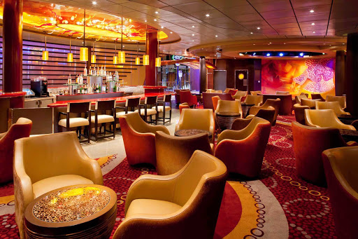 Royal-Caribbean-Boleros - If you enjoy salsa music and dancing, check out Boleros, the Latin dance club with live bands and karaoke on Allure of the Seas.