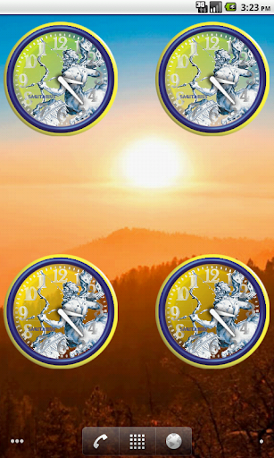 【免費個人化App】Sagittario Zodiac Analog Clock-APP點子