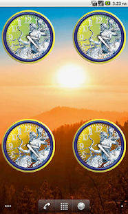 Free Sagittario Zodiac Analog Clock APK