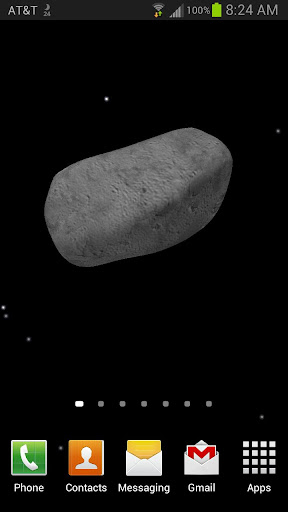 Asteroid Live Wallpaper Pro