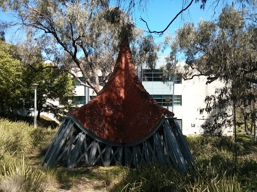 Roof without a House Sculpture