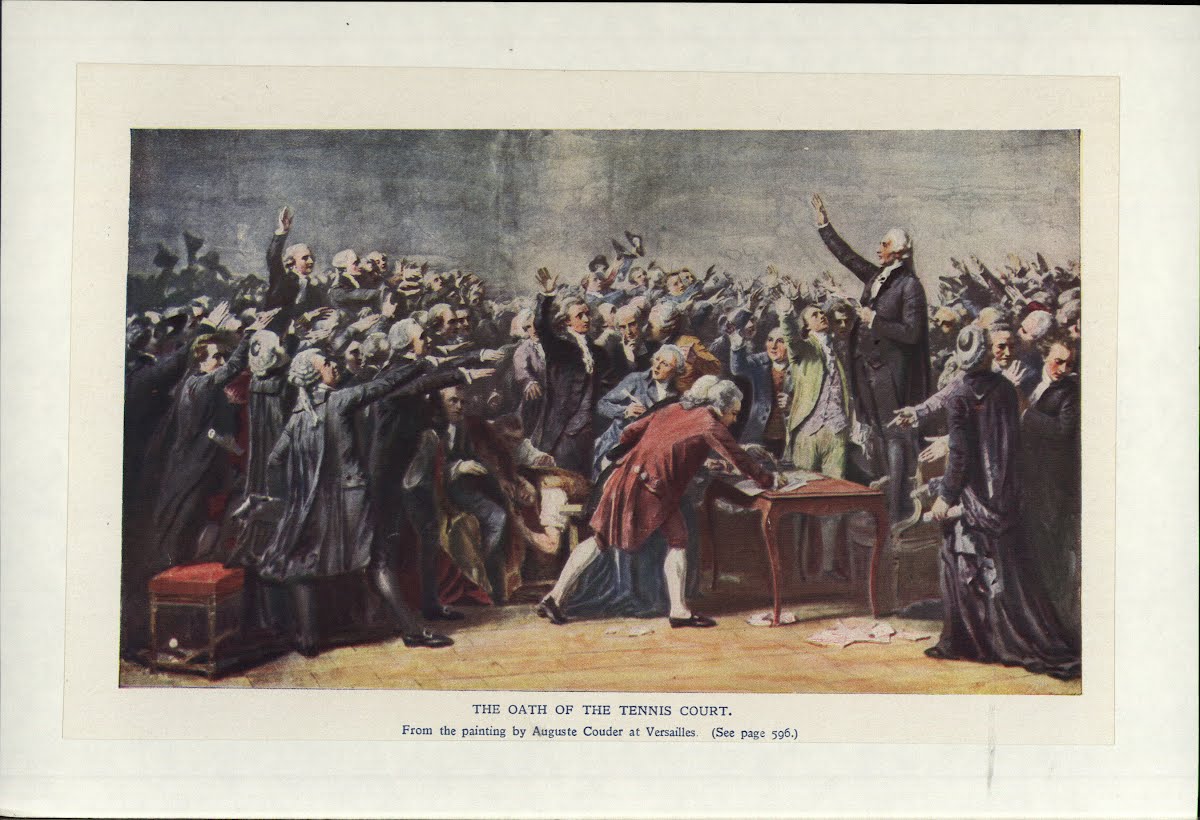 His France Revolution Oath Of Tennis Court 20Th June 1789 — Google Arts