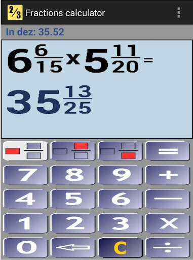 【免費教育App】Fraction Calculator-APP點子