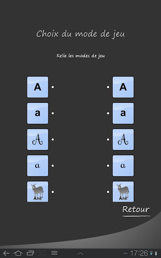 Memory Letters French