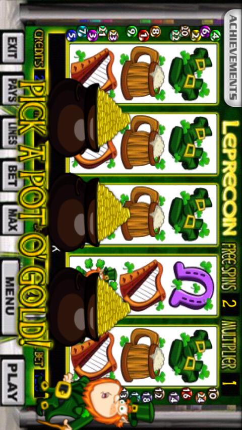 Leprecoin Slot Machine Screen 3