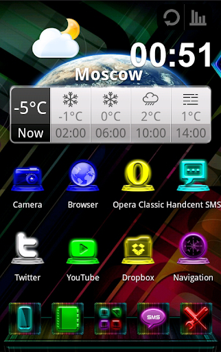 Next Launcher Colorstyle theme