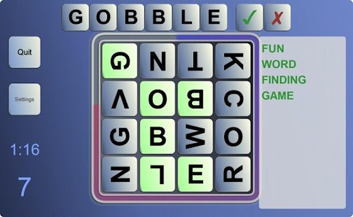 How to get Gobble - a word finding game 0.8.7 mod apk for pc