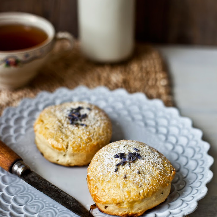 Lavender & Almond Milk Scone Almond Flour Scones Recipe Yummly