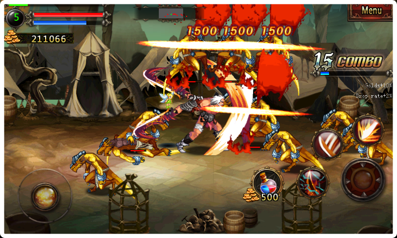 Real Kungfu Street - screenshot