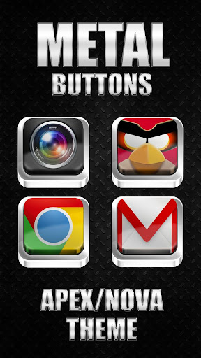 Metal Buttons - Icon Pack