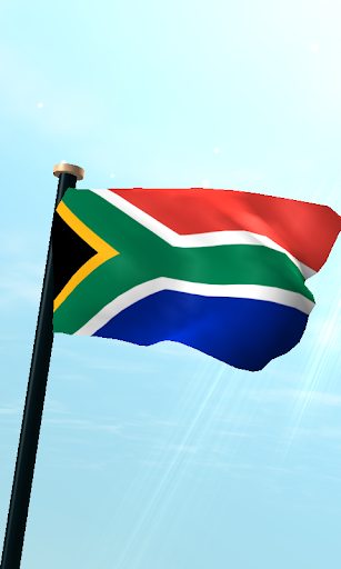 South Africa Flag 3D Free