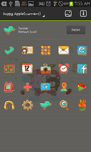 Happy Apple go launcher theme Screenshots 4