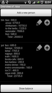 Lastest trip balance sheet APK for PC