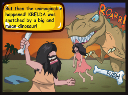 Free KRIG! Caveman Rescuer Dino Run APK for PC
