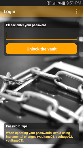 Vaultage Password Manager