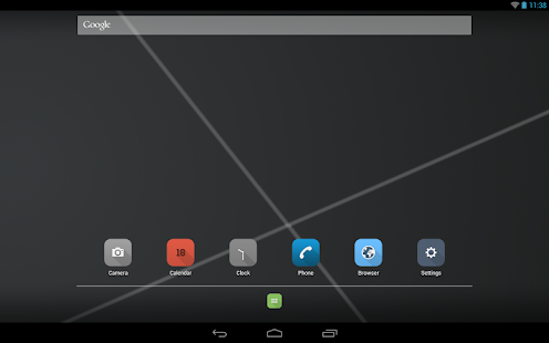 Shady Flat Apex Nova ADW Theme - screenshot thumbnail
