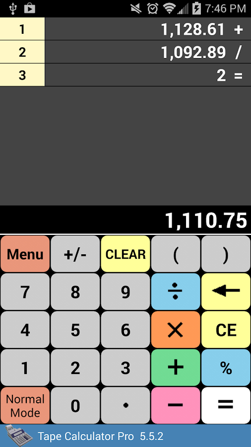 Tape Calculator Pro Android Apps on Google Play