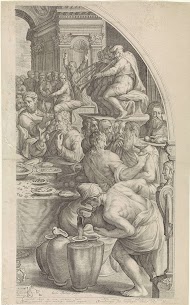 Bruiloft te Kana, blad rechts