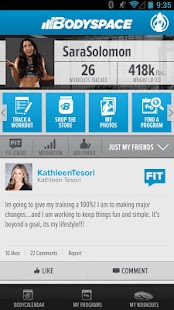 BodySpace - Social Fitness App