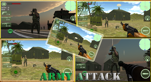 Gunship ArmyBase Shooting