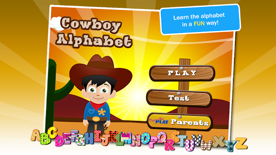 Alphabet Cowboy ABC for Kids