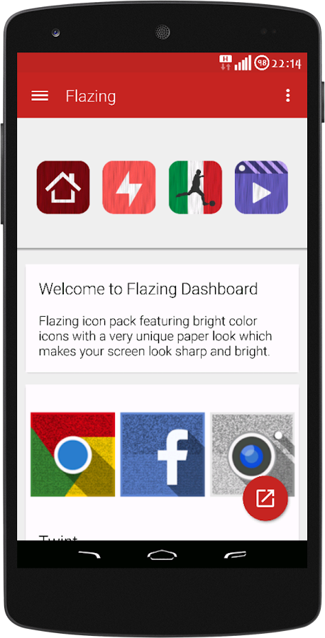    Flazing - Icon Pack- screenshot  