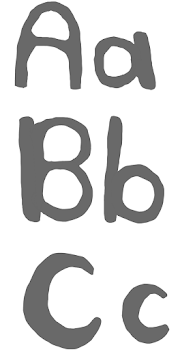 A B C