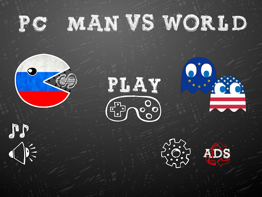 【免費街機App】PC Man Vs World-APP點子