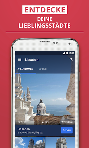 Screenshot 1 Lissabon Reiseführer