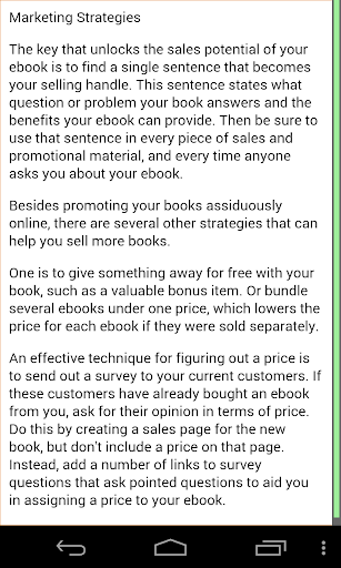 【免費書籍App】Ebook Writing Tips-APP點子