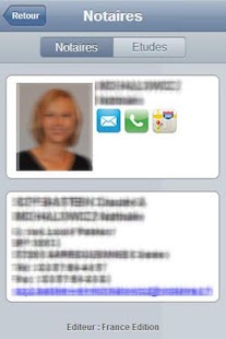 Annuaire notaires Colmar Metz Screenshots 9