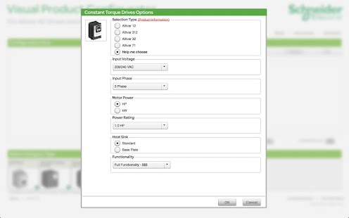 Drives Visual Configurator Screenshots 1
