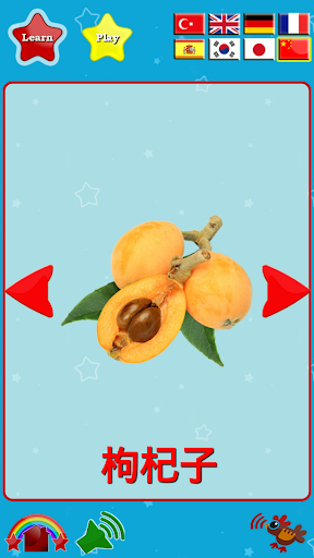 【免費教育App】Fruits Flash Cards-APP點子