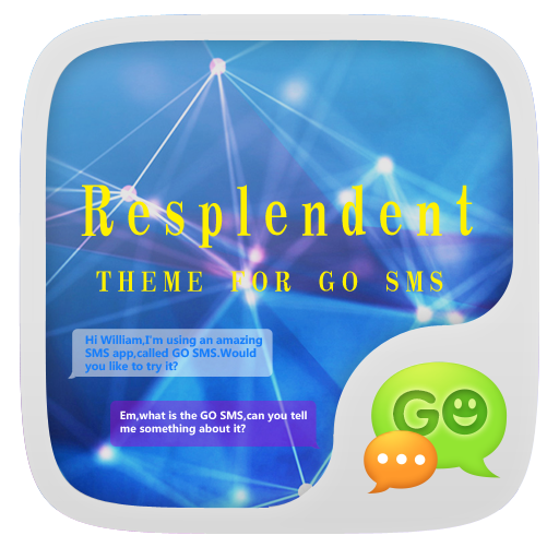 GO SMS PRO RESPLENDENT THEME 個人化 App LOGO-APP開箱王