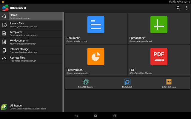 OfficeSuite 8 Pro + PDF v8.1.2703 APK