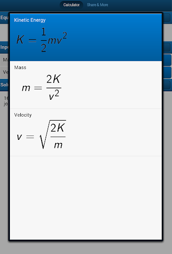 Download Kinetic Energy Calculator for PC