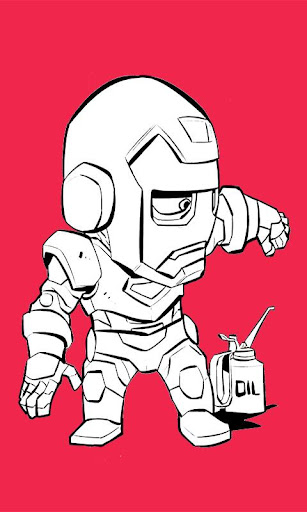 Paint Iron Man HD