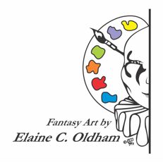 Fantasy Art by Elaine C. Oldham logo