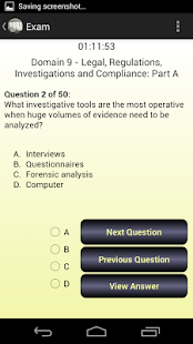 CISSP Evaluator Domain 9 Screenshots 5