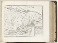 Plattegrond van Mont-Louis, ca. 1693-1696