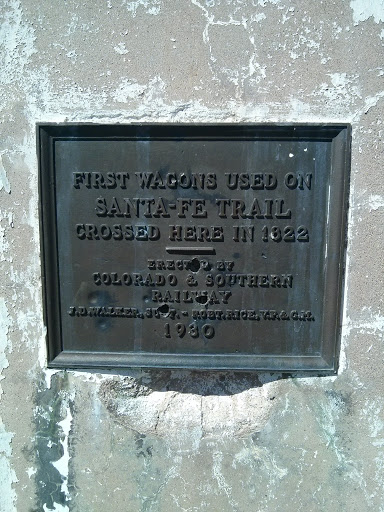 Santa Fe Trail Wagon Crossing