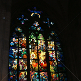 stained Glass Window by Chloe Holloway - Buildings & Architecture Places of Worship