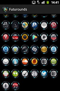 download Futurounds icon pack free
