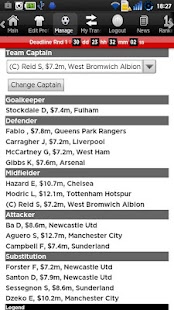 Fantasy EPL Screenshots 4