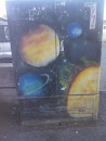 Solar System Electric Box Art 