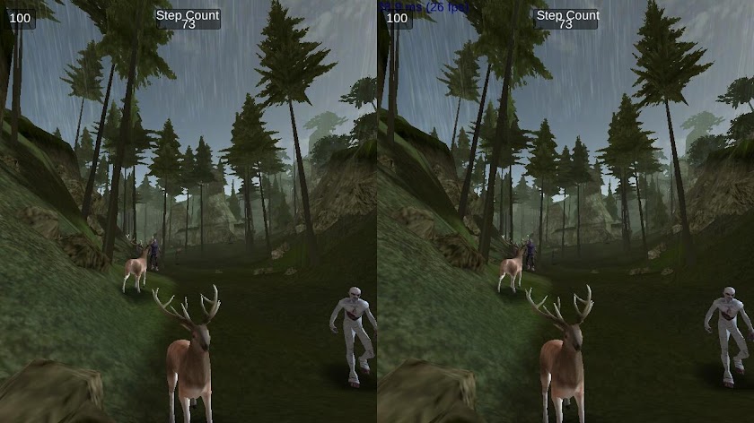 VR Jogging Zombies in Nature Screen 3