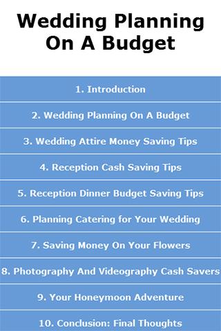Wedding Planning On A Budget